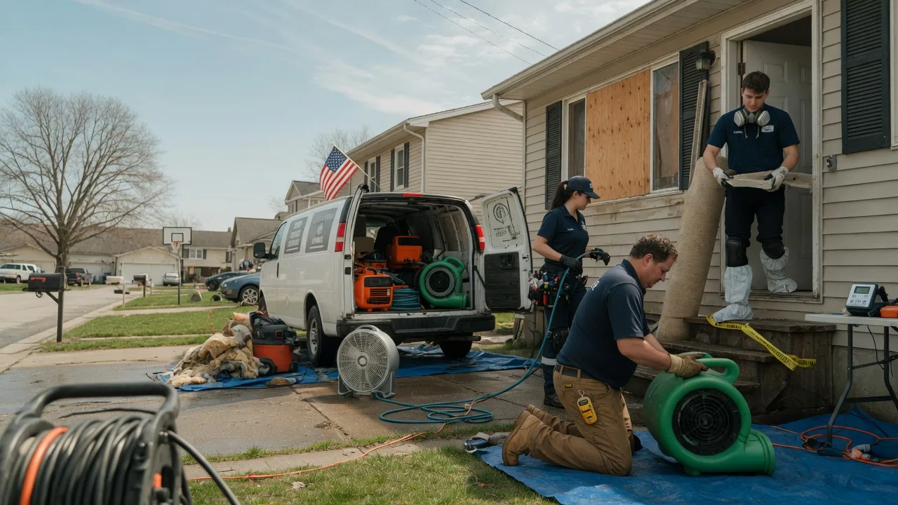Water Damage Restoration in Sharon, MA near me